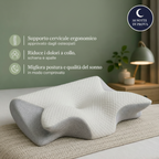 CerviComfort Pro™ | Cuscino ortopedico per un sonno senza dolori