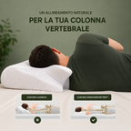 CerviComfort Pro™ | Cuscino ortopedico per un sonno senza dolori